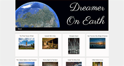 Desktop Screenshot of dreameronearth.com